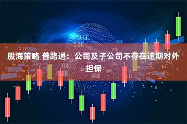 股海策略 普路通：公司及子公司不存在逾期对外担保